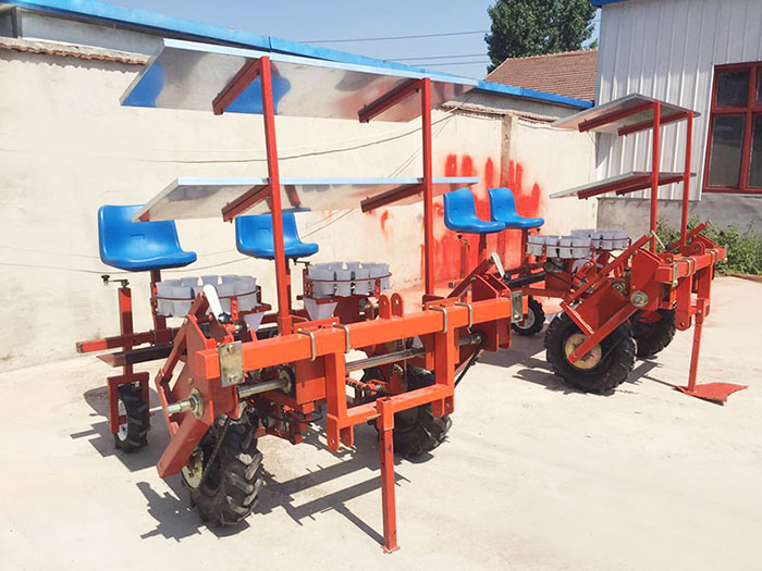 牽引式兩行甜菜移栽機